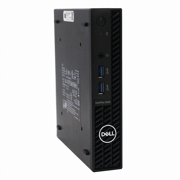 送料無料 DELL OPTIPLEX 3000 Micro 超小型デスク 単体 Windows11 64bit HDMI Core i3 12100T メモリー8GB 高速SSD256GB 中古デスクトップパソコン 中古 パソコン【30日保証】1234273
