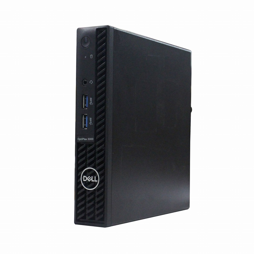 送料無料 DELL OPTIPLEX 3000 Micro 超小型デスク 単体 Windows11 64bit HDMI Core i3 12100T メモリー8GB 高速SSD256GB 中古デスクトップパソコン 中古 パソコン【30日保証】1234293｜ジャンクワールド　ＷＥＢＳＨＯＰ