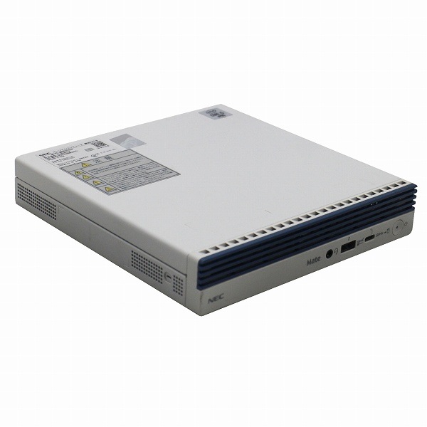 送料無料 2021年モデル NEC Mate MC-B 超小型デスク 単体 Windows11 64bit HDMI Core i7 11700T メモリー16GB 高速SSD512GB 無線LAN 中古デスクトップパソコン 中古 パソコン【30日保証】1234374