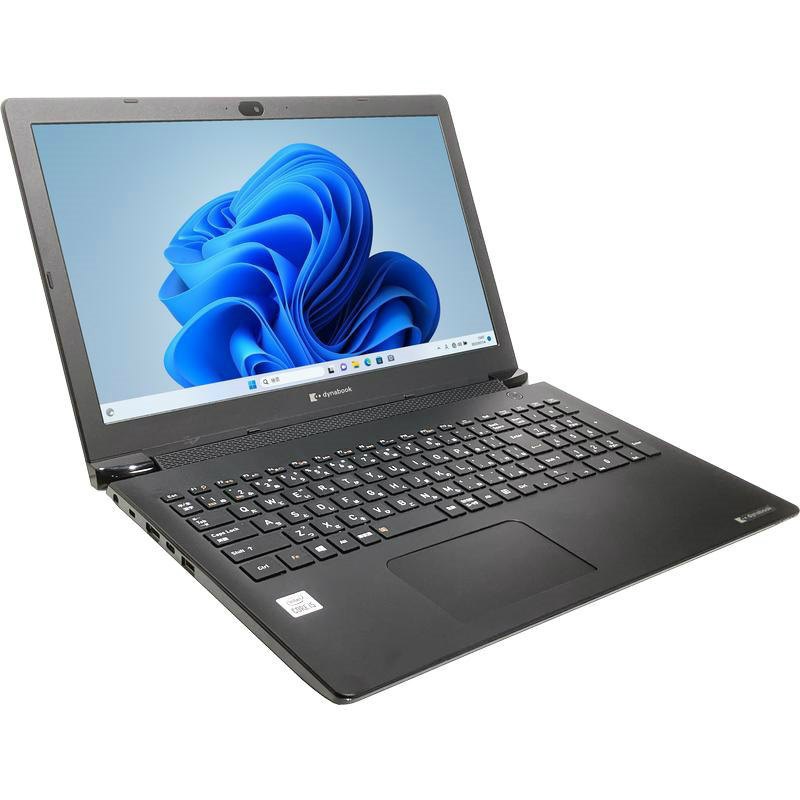 送料無料 2019年モデル 東芝 dynabook BJ65/FS Windows11 64bit WEBカメラ テンキー Core i5 10210U メモリー16GB 高速SSD256GB 無線LAN DVDマルチ A4サイズ 15インチ 中古ノートパソコン 中古 パソコン【30日保証】4020442