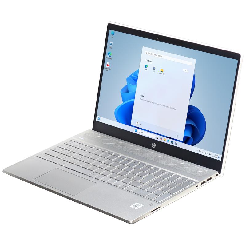 送料無料 2019年モデル HP Pavilion 15-cs3072TU Windows11 64bit Core i5 1035G1 メモリー8GB 高速SSD256GB 無線LAN WEBカメラ HDMI テンキー A4サイズ 15インチ フルHD液晶 中古ノートパソコン 中古 パソコン【30日保証】20006838