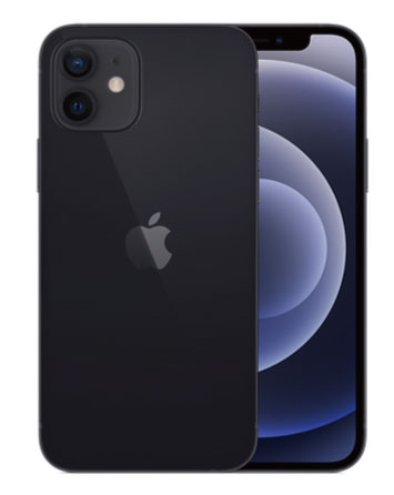貨物輸送無料 中古 乾電池95%以上 Apple au SIM鍵を掛ける取りけす済み  iPhone12 64GB MGHN3J/A 黒いこと  181774 181774