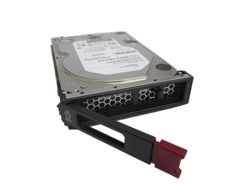 【極上中古】【2TB SATA HDD】HPE 2TB 7.2krpm LP 3.5型 6G SATA DS HDD (861681-B21) (9000006)