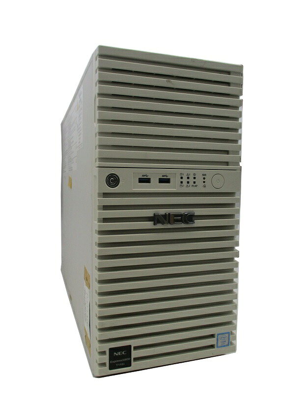 NEC Express 5800/T110i (N8100-2508Y) 【単体】【OS無】【Xeon E3-1220v6】【メモリ 12GB】（1921264）