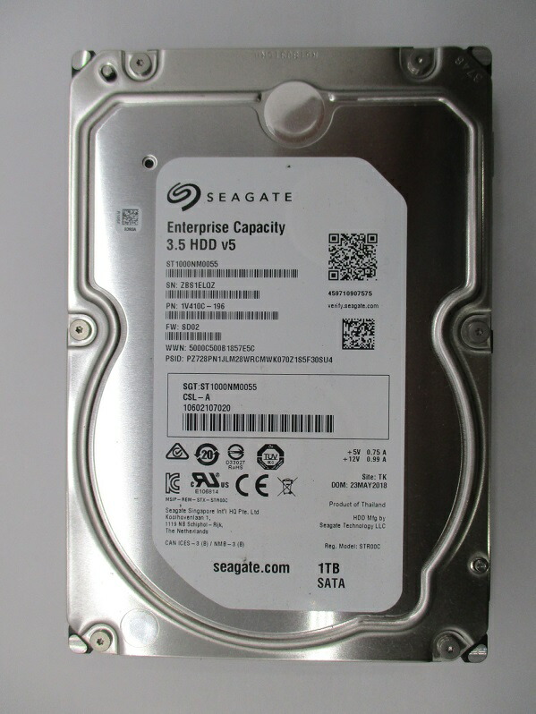楽天市場】【5本セット】Seagate IronWolf ST1000VN009 / ST1000VN002
