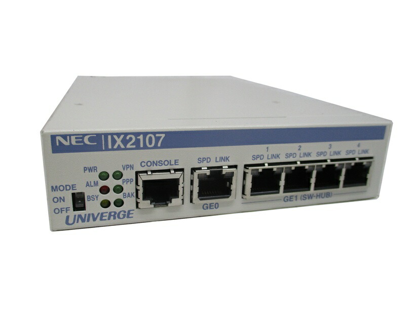 エントリーで最大限度100％尖んがり！ 【中古】NEC UNIVERGE IX2107 ルーター (1921349)
