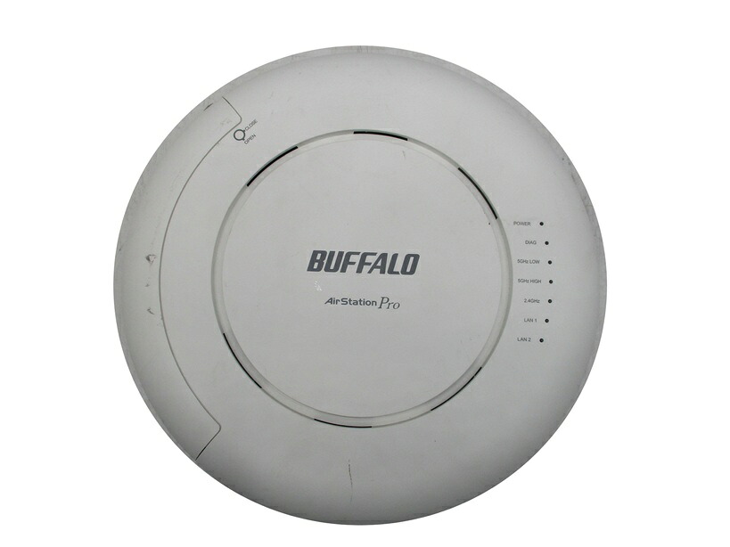 尖んがり３倍＆エントリーで尖んがりうしろ側！ 【中古】Buffalo AirStation Pro WAPM-2133TR ACアダプター付 無線電話ローカルエリアネットワーク中継ぎ機 メモリアクセス尖んがり (1921350)