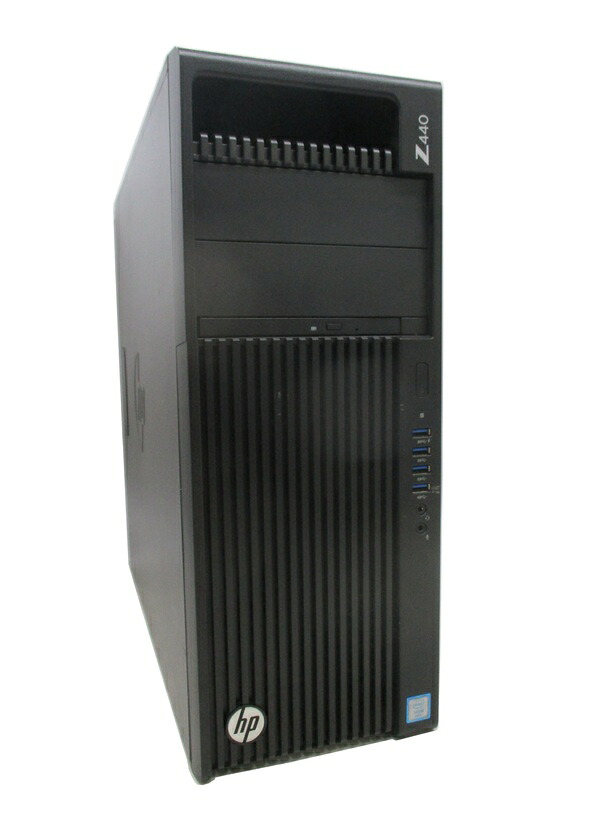 【Xeon E5-1650v4】【記憶装置 32GB】【Quadro M4000】HP Z440 Workstation (1921450)