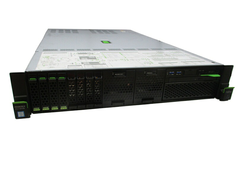 【Xeon Silver 4110 x2】【記憶装置 32GB】富士通 PRIMERGY RX2540 M4 (1921451)