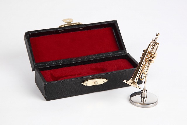 楽天市場 ミニチュア楽器 トランペット 1 12サイズ サンライズサウンドハウス
