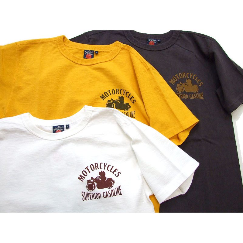 ダルチザン 吊り編みtシャツ 21 日本製 Tシャツ Motor Cycle プリント半袖tシャツ 8039a メンズ アメカジtシャツ Studio D Artisan Magazinpegas Cz