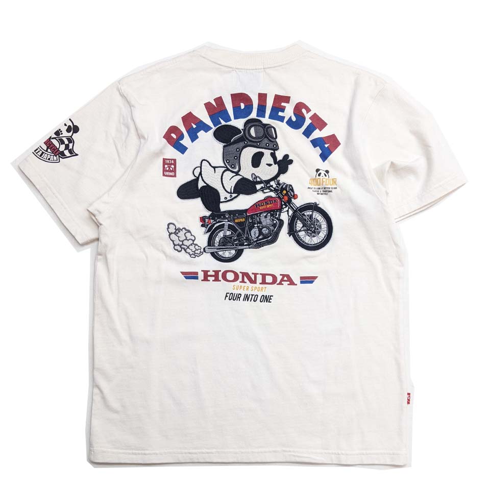 パンディエスタ×HONDA 堅苦しさ共同研究半袖プルオーバー CB400FOUR メンズ 半袖プルオーバー 554502 男女問わずに一般受けの続きものです