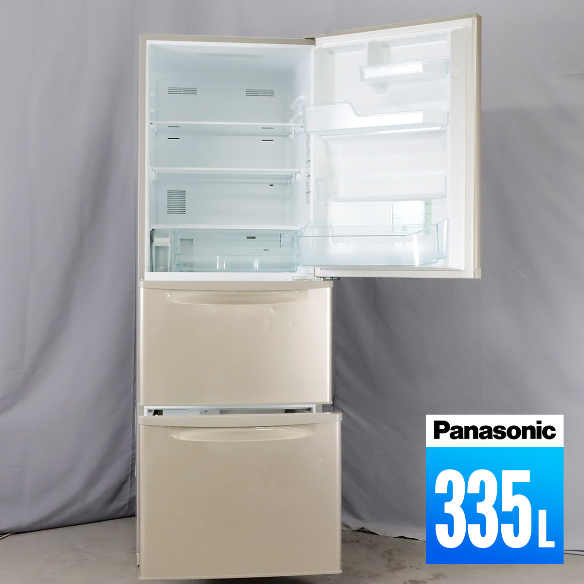 まつたけ。さま専用】冷凍冷蔵庫NR-C341C-W ピュアホワイト-