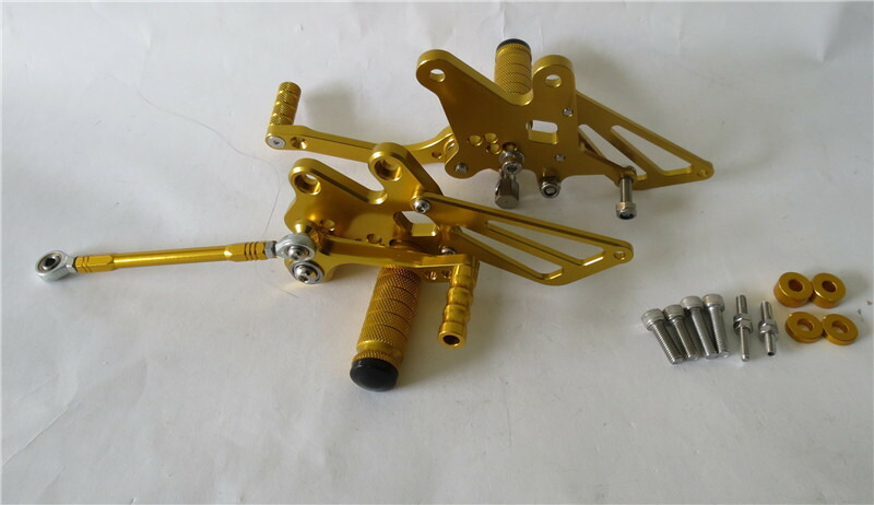 CNC 調整式 ニンジャ EX250 NINJA250R 2008-2012 バックステップ 金