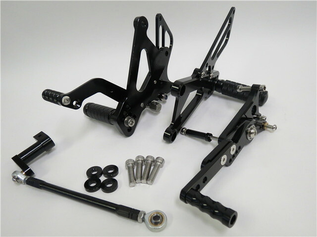 Triumph用 デイトナ 675 2013-2018 CNC 調整式 バックステップ 黒|海展貿易shop