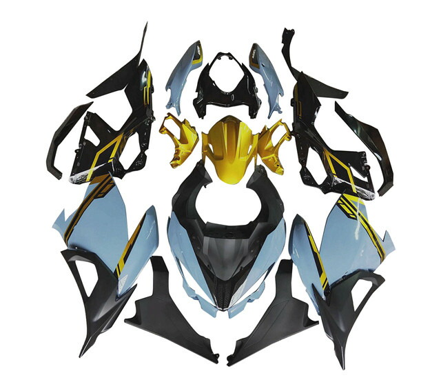 楽天市場】GS400 外装 セット E2ライン 金 赤 : カスタムパーツ DJ