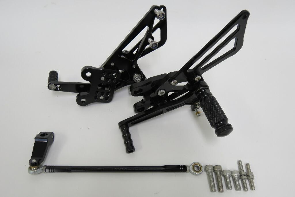 CNC 調整式 ZX-14R / ABS 2012-2023 バックステップ 黒
