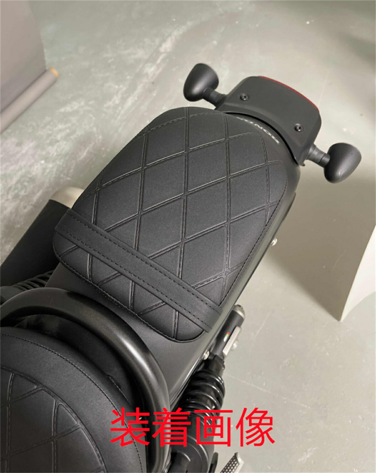 Rebel250 500 レブル250 500 17 19 カスタム フロントシート 黒 Rvcconst Com