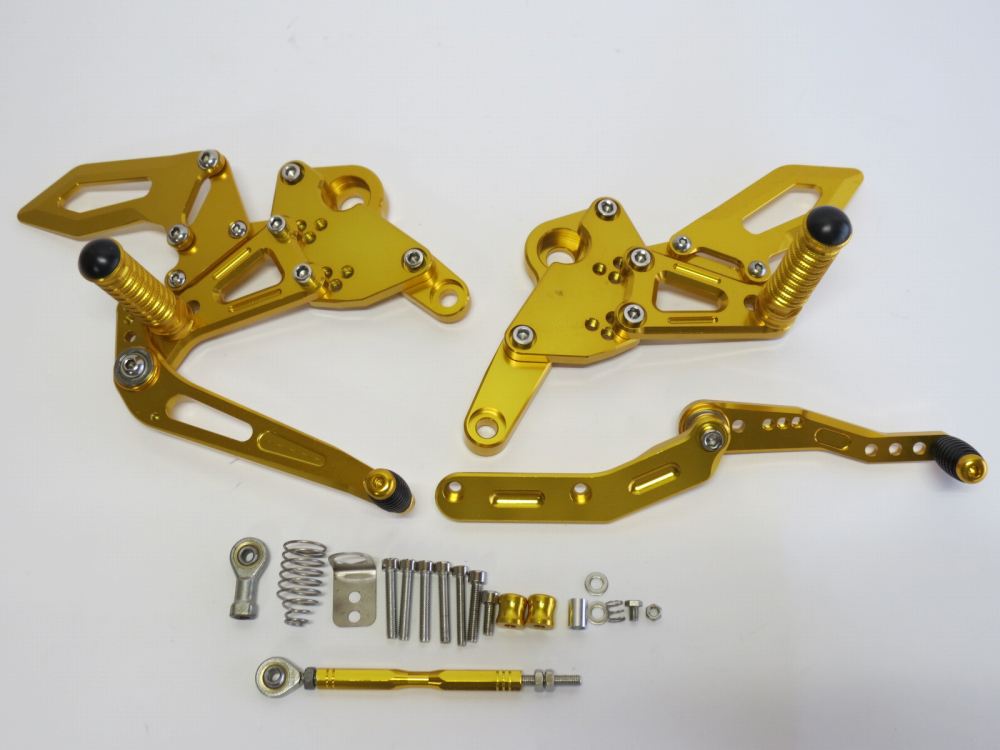 yamaha MT-09 ABS mt-09 TRACER 2014-2016 バックステップ CNC 金 B