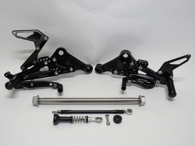 Aprilia用 RS660 Tuono 660 2021-2025 CNC 調整式 バックステップ 黒 |海展貿易shop