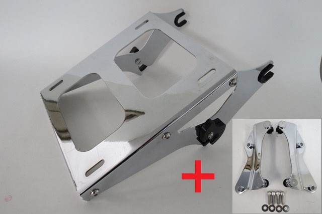 4ポイント ドッキング ハードウェアキット メッキ &デタッチャブル マウンティング Harley Touring 2014-2024 メッキ B|海展貿易shop