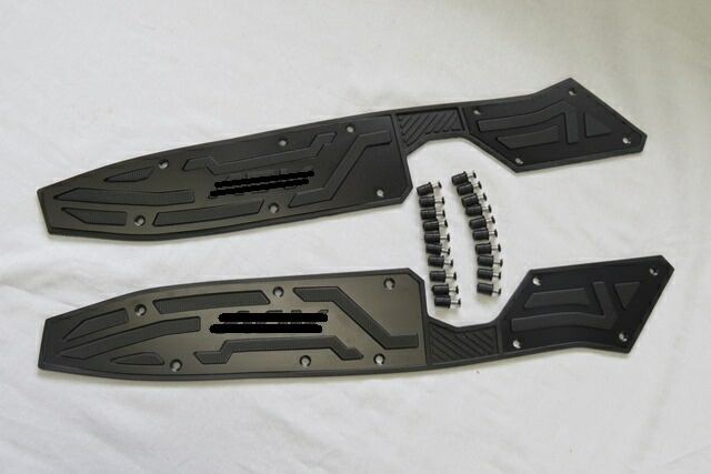 大特価市 adv150 ADV 楽天市場】HONDA アルミ 銀 ステップボードB CNC バイク外装パーツ