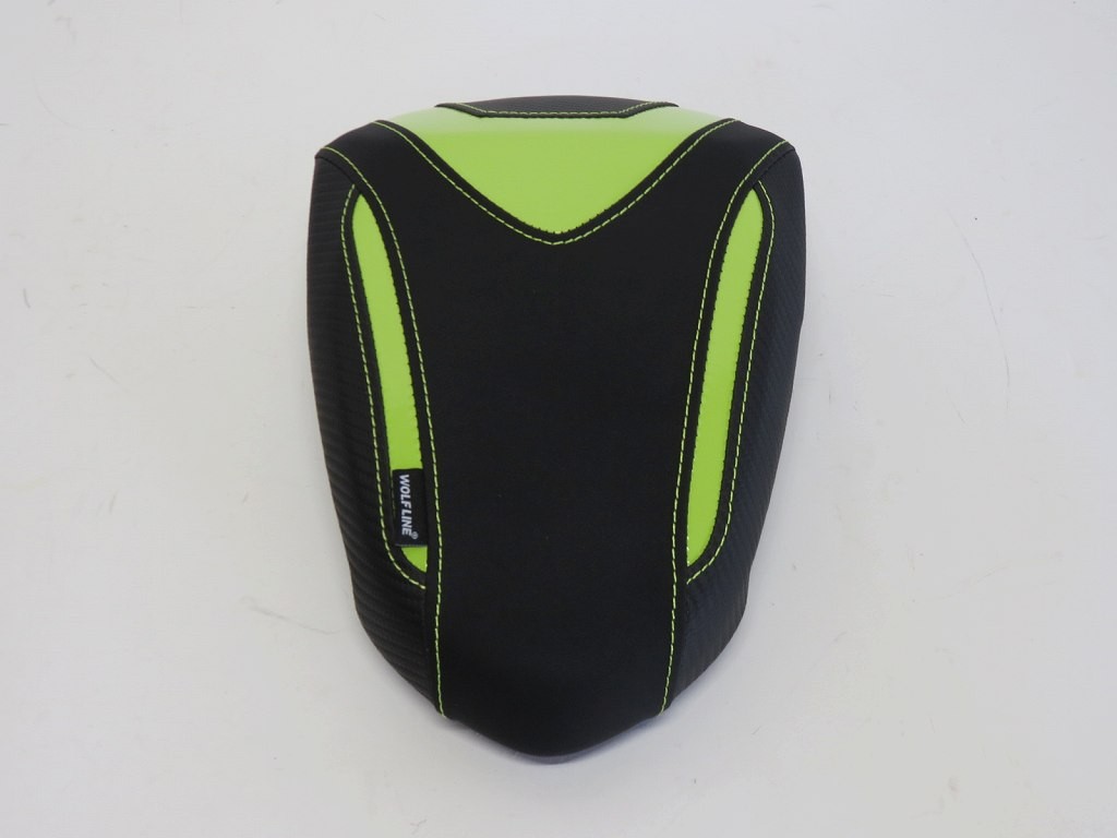 TRIUMPH用 STREET TRIPLE 765 S / R / RS 2020-2024 カスタム リアシート 10mm アップ 緑｜海展貿易shop