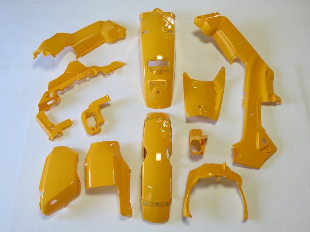 ハンターカブ CT125 CT 125 2020-2025 JA55 JA65 純正タイプ 外装カウル 11 点セット 塗装済 ターメリックイエロー|海展貿易shop