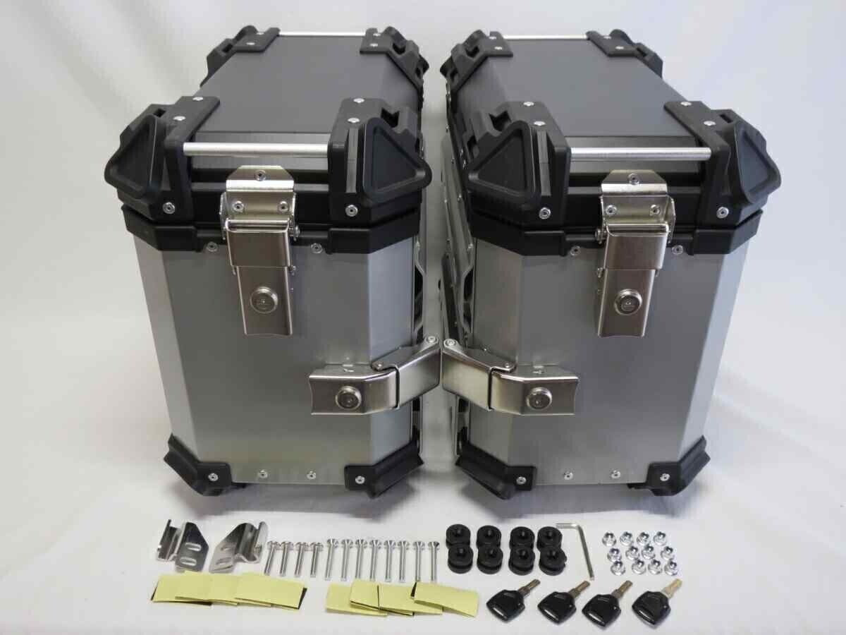 BMW用 F900R F900XR f900 f900xr 2020‐2026 サイドキャリア&サイドBOX 3点セット 黒銀|海展貿易shop