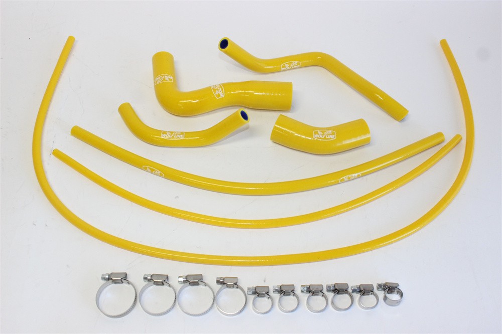 Aprilia用 RS660 2021-2025 シリコン ラジエターホース 黄 7p ｜海展貿易shop
