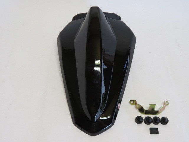 ninja250 ninja400 z250 z400 2018-2025 ハイトゥニング スポーツタイプ シングルシート 黒艶あり B