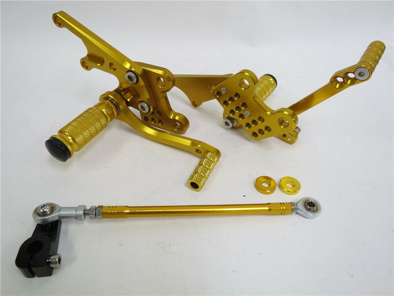 CNC 調整式 ZX-14 ZZR1400 2006-2011 バックステップ 金｜海展貿易shop