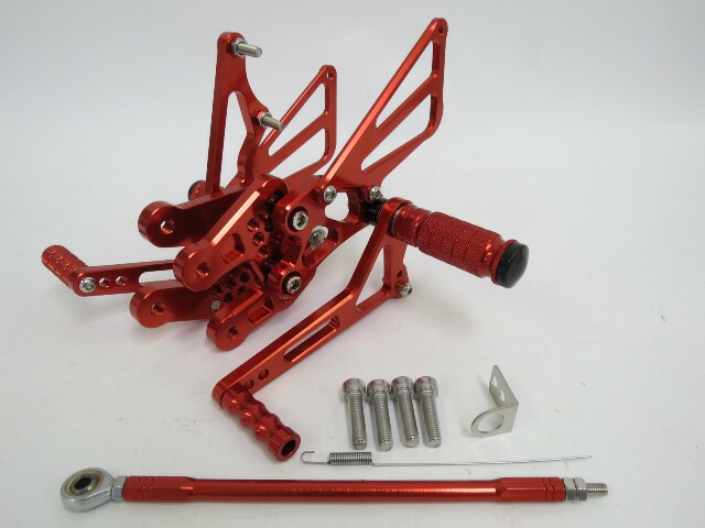 CNC 調整式 gsx-r1000 2007-2008 K7 バックステップ 赤 15,159円