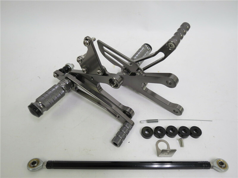CNC 調整式 NSR250 MC21 MC28 1990-1997 バックステップ 灰