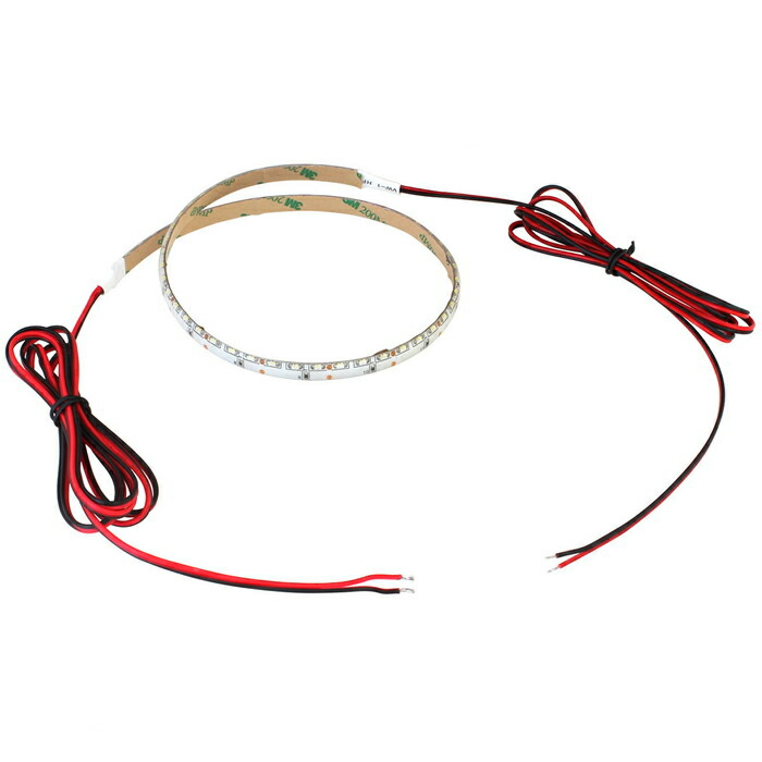 側面発光12v 10本 防水 8mm Ledテープライト 1チップ パーツ 1チップ 500cm 1led M 両端子 8mm 白ベース Ledテープ 電子部品 販売 海渡電子側面発光ledテープライト