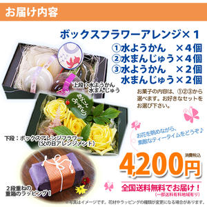 お中元 ギフト 花 プレゼント 送料無料 スイーツ セット 涼し花重箱 花 鉢 ポイント消化 100円 300円 500円 Educaps Com Br
