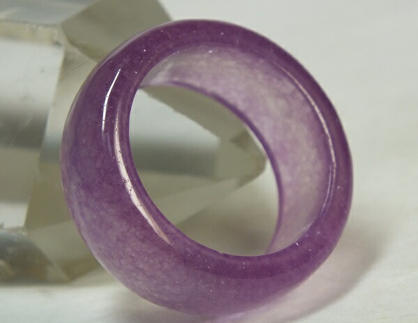 楽天市場】□龍香堂□☆ミャンマー氷種翡翠（ラベンダー）指輪17号