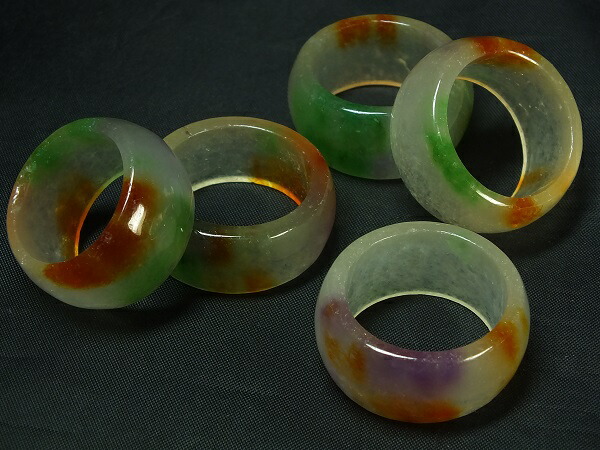 楽天市場】□龍香堂□☆ミャンマー氷種翡翠（アイスジェダイト）指輪17