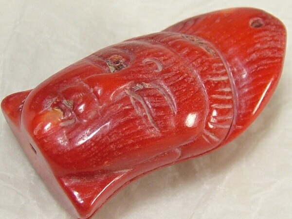 楽天市場】□龍香堂□☆椰子（タグアナッツ）根付「観音頭像」 : 龍香堂