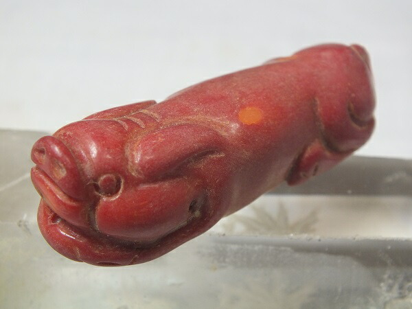 楽天市場】□龍香堂□☆昌化鶏血石 原石置物（94mm） : 龍香堂