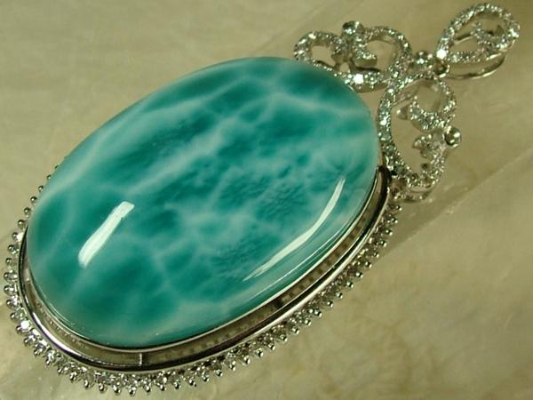 楽天市場】□龍香堂□☆ハイクォリティーラリマーペンダントトップ