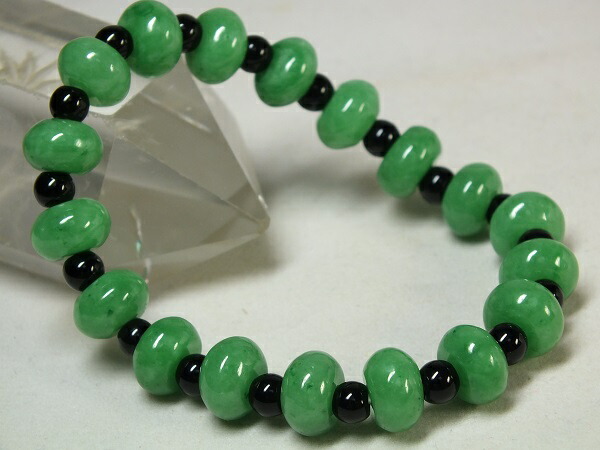 セール！ミャンマーAジェイド本翡翠　多色氷種と翠色ブレスレット セール！ミャンマーAジェイド本翡翠 多色氷種と翠色ブレスレット
