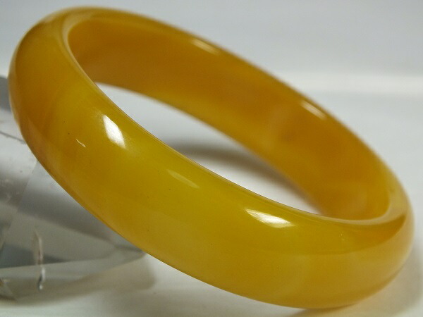 楽天市場】□龍香堂□☆黄系瑪瑙（メノウ）バングル53mm : 龍香堂