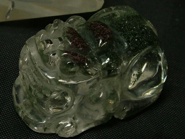 楽天市場】□龍香堂□☆ガーデンクォーツ（庭園水晶）「貔貅」（ひ