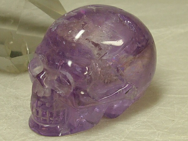 楽天市場】□龍香堂□☆紫水晶（アメジスト）スカル（髑髏）38mm