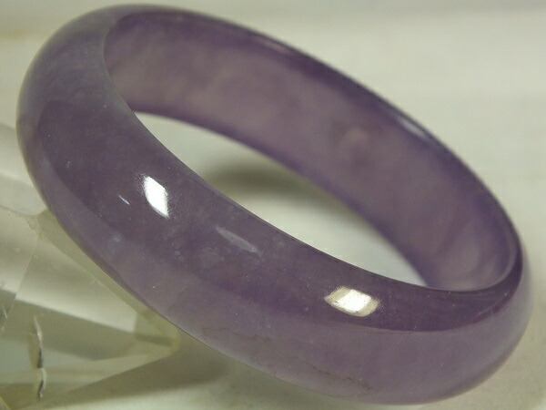 楽天市場】□龍香堂□☆美品！ミャンマー氷種ラベンダー翡翠バングル