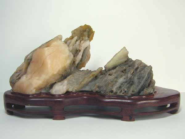 鶏血石 珍品］ 天然鶏血石 原石 章材 置物 5400g 極細工 古賞物 中国