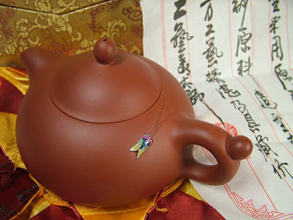 楽天市場】□龍香堂□ 中国宜興【費志芬】作 路強紫砂茶壷（急須