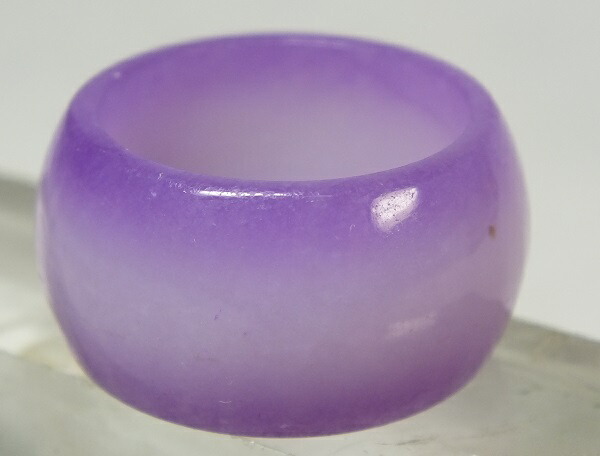 楽天市場】□龍香堂□☆ミャンマー氷種翡翠（ラベンダー）指輪17号