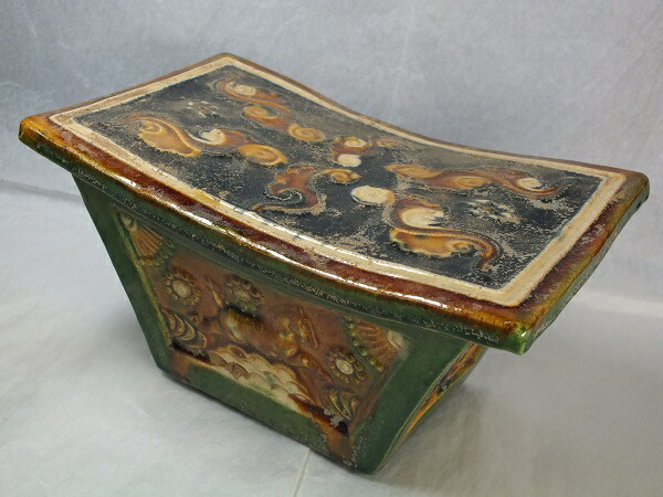 楽天市場】□龍香堂□☆【中国骨董品】唐三彩（とうさんさい）彩陶小型